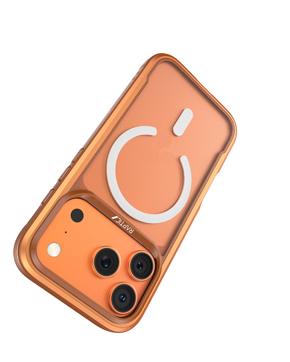 iPhone 17 Pro Max Kılıf M-safe Şarj Özellikli Raptic Shield Classic Serisi Şeffaf Arka Yüzey C-Magnet Kılıf