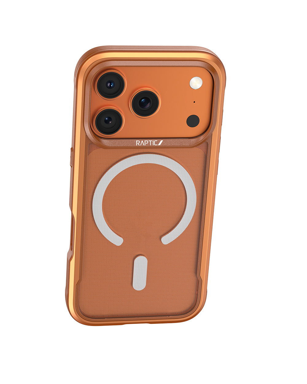 iPhone 17 Pro Max Kılıf M-safe Şarj Özellikli Raptic Shield Classic Serisi Şeffaf Arka Yüzey C-Magnet Kılıf