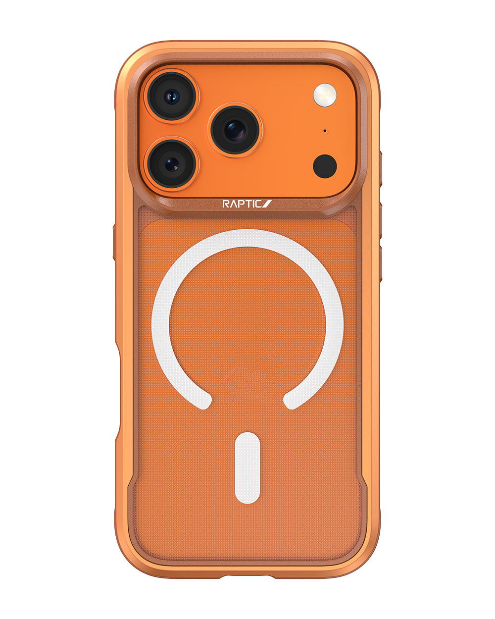 iPhone 17 Pro Max Kılıf M-safe Şarj Özellikli Raptic Shield Classic Serisi Şeffaf Arka Yüzey C-Magnet Kılıf