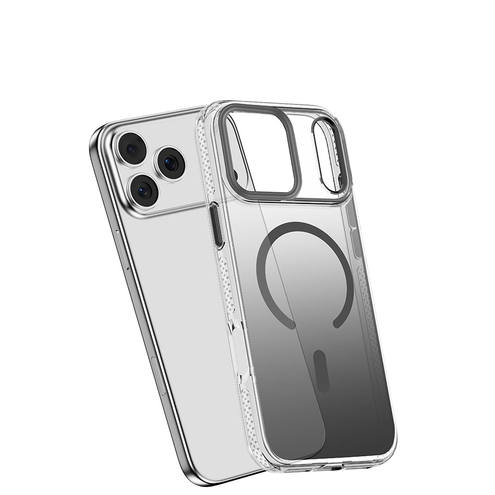 iPhone 17 Pro Max Kılıf M-safe Şarj Özellikli Sararmaya Karşı Dayanıklı Mutural Icesense Serisi Kılıf