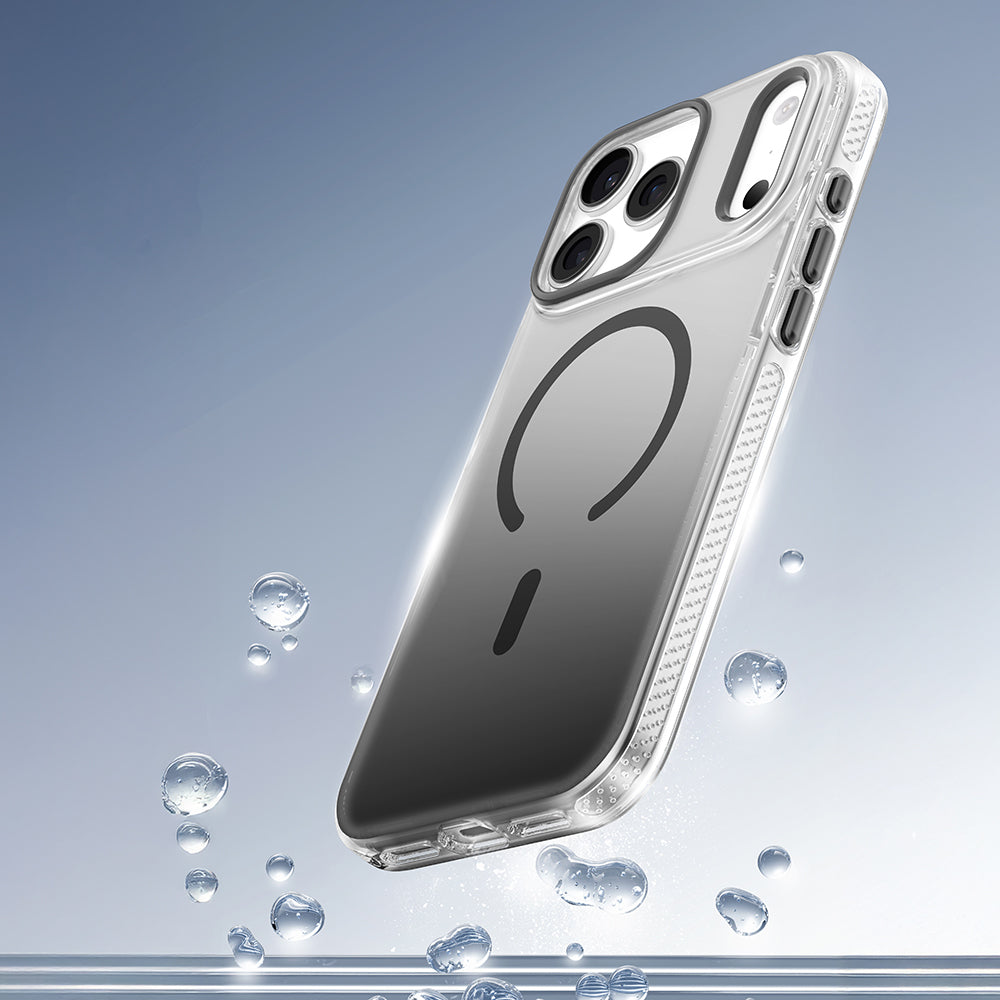 iPhone 17 Pro Max Kılıf M-safe Şarj Özellikli Sararmaya Karşı Dayanıklı Mutural Icesense Serisi Kılıf