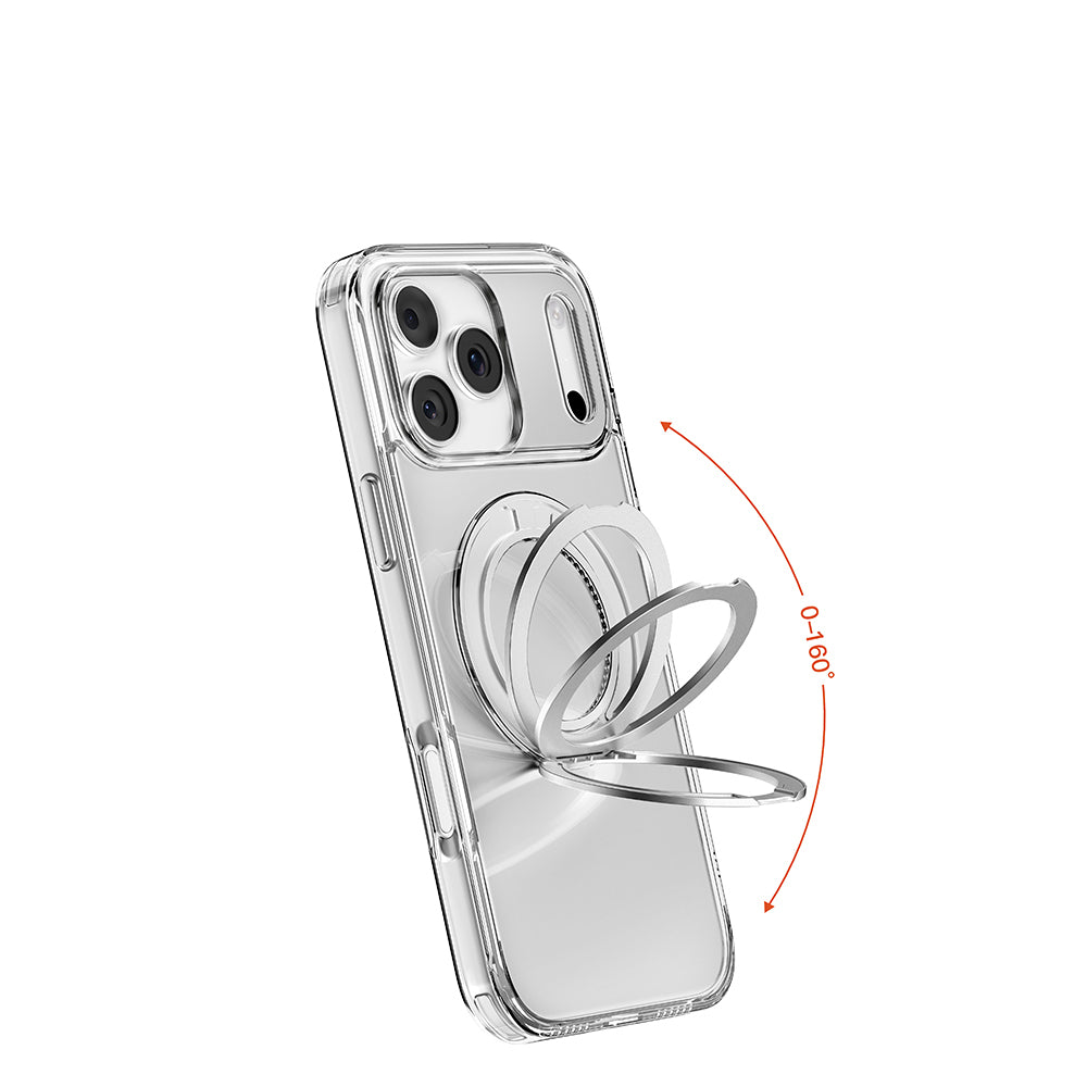 iPhone 17 Pro Max Kılıf M-safe Şarj Özellikli Standlı Airbag Tasarımlı Mutural Fresh Serisi Kılıf