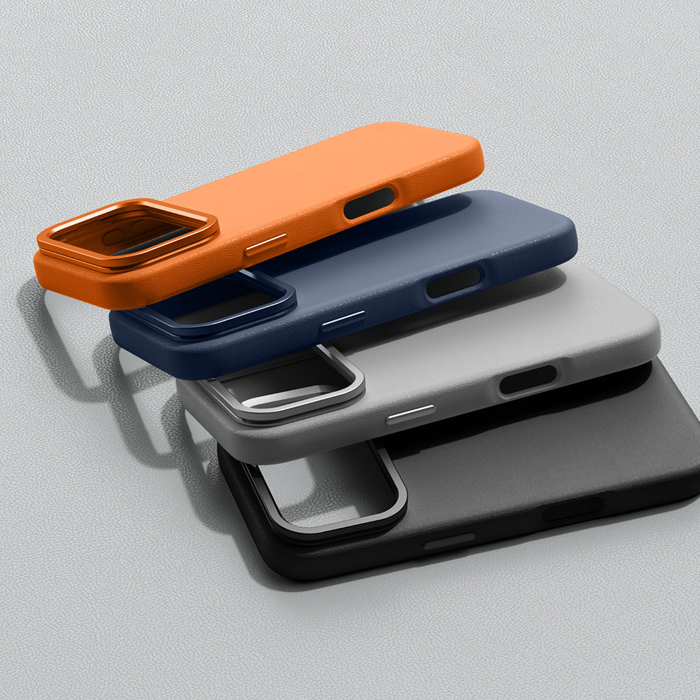 iPhone 17 Pro Max Kılıf M-safe Şarj Özellikli Standlı Amazingthing Glamour Mag Serisi PU Kılıf