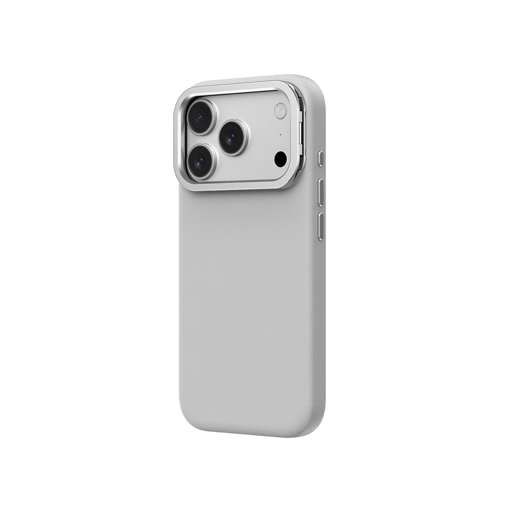 iPhone 17 Pro Max Kılıf M-safe Şarj Özellikli Standlı Amazingthing Glamour Mag Serisi PU Kılıf