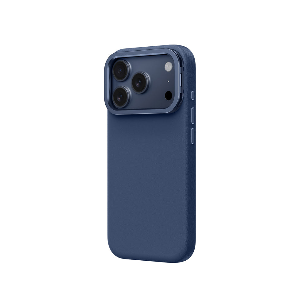 iPhone 17 Pro Max Kılıf M-safe Şarj Özellikli Standlı Amazingthing Glamour Mag Serisi PU Kılıf