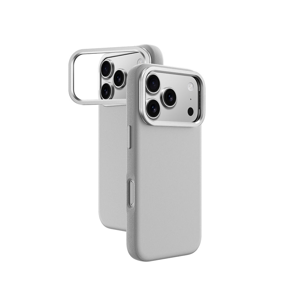 iPhone 17 Pro Max Kılıf M-safe Şarj Özellikli Standlı Amazingthing Glamour Mag Serisi PU Kılıf