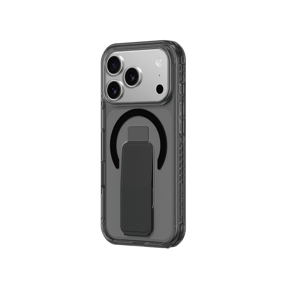 iPhone 17 Pro Max Kılıf M-safe Şarj Özellikli Standlı Amazingthing Titan Pro Plus Kılıf