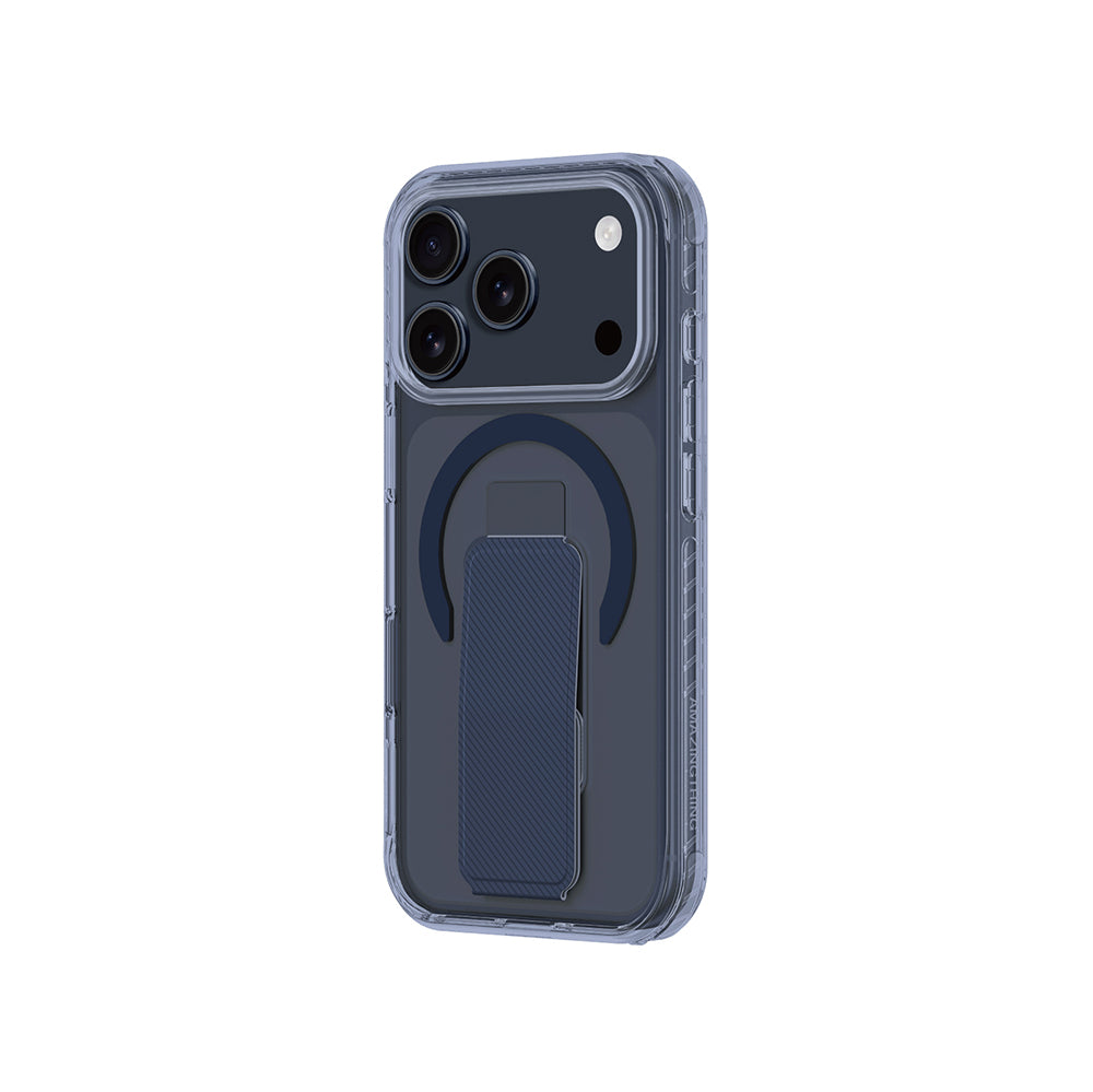 iPhone 17 Pro Max Kılıf M-safe Şarj Özellikli Standlı Amazingthing Titan Pro Plus Kılıf