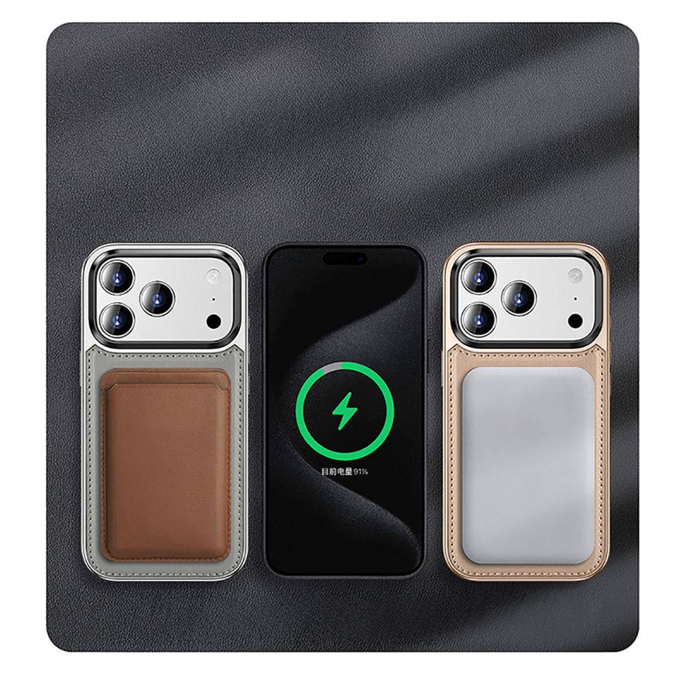 iPhone 17 Pro Max Kılıf M-safe Şarj Özellikli Standlı Leto Kılıf