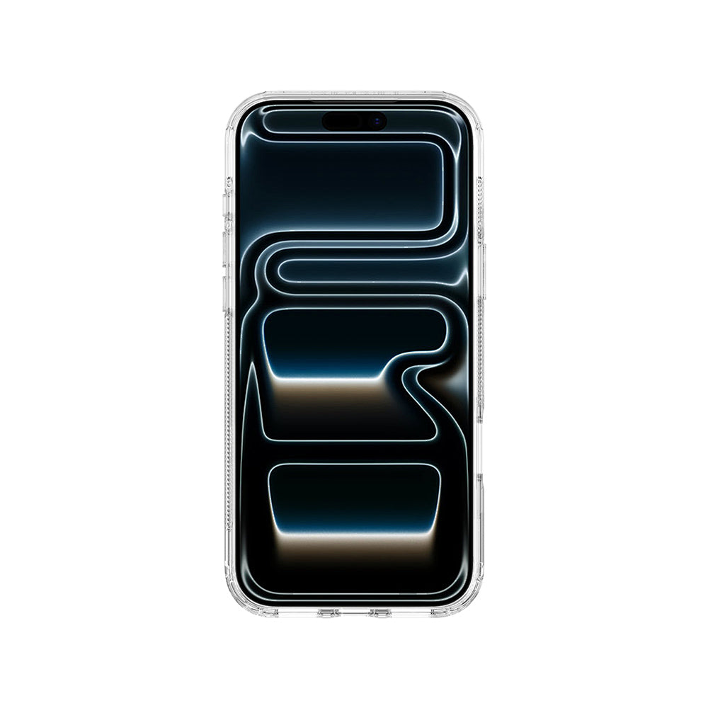 iPhone 17 Pro Max Kılıf M-safe Şarj Özellikli Wiwu CS-202 Crystal Shield Pro Serisi Anti Yellowing Sert PC Kılıf