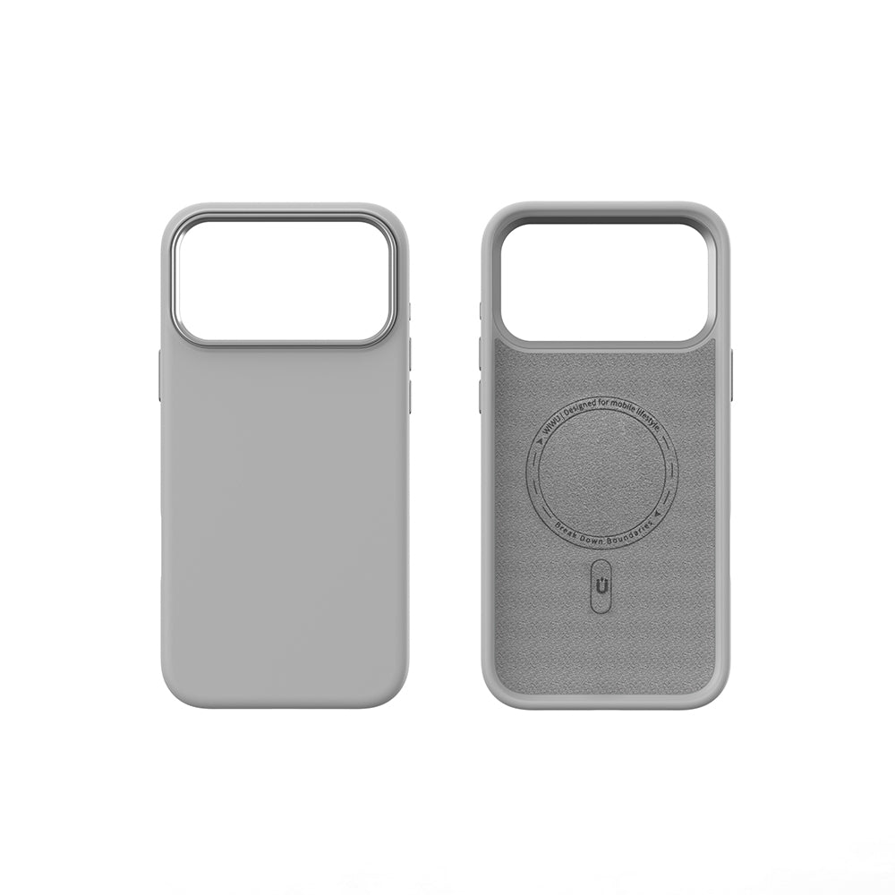 iPhone 17 Pro Max Kılıf M-safe Şarj Özellikli Wiwu FGG-013 Skin Touch Serisi Kılıf