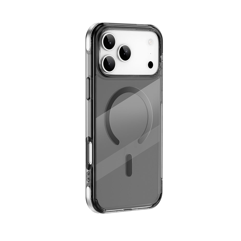 iPhone 17 Pro Max Kılıf M-safe Şarj Özellikli Wiwu MCC-702 Titanyum Pro Serisi Sert PC Kılıf