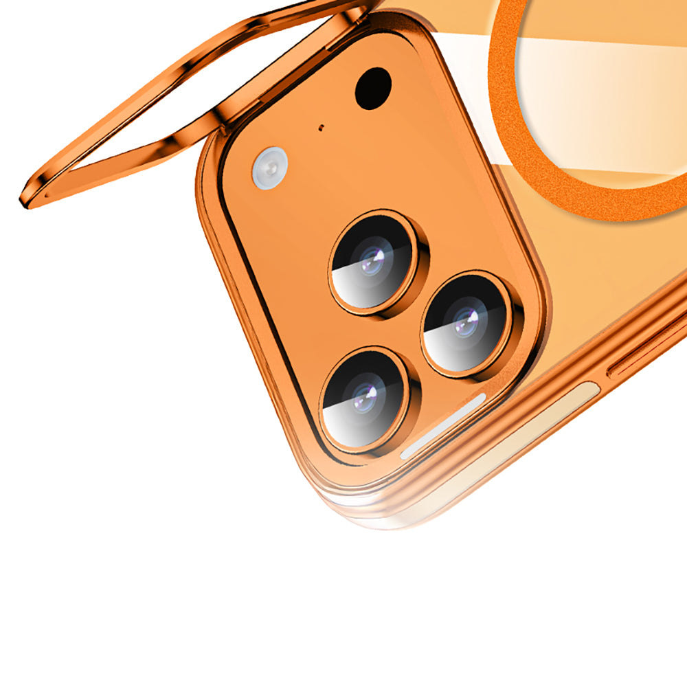 iPhone 17 Pro Max Kılıf M-safe Şarj Özellikli Wlons Standlı Efsane Kılıf