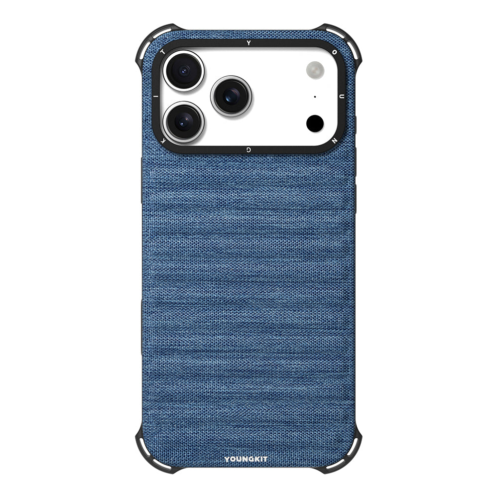 iPhone 17 Pro Max Kılıf M-safe Şarj Özellikli Youngkit Canvas Serisi Kılıf