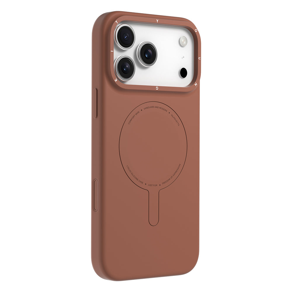 iPhone 17 Pro Max Kılıf M-Safe Şarj Özellikli Youngkit Morandi Serisi Kılıf