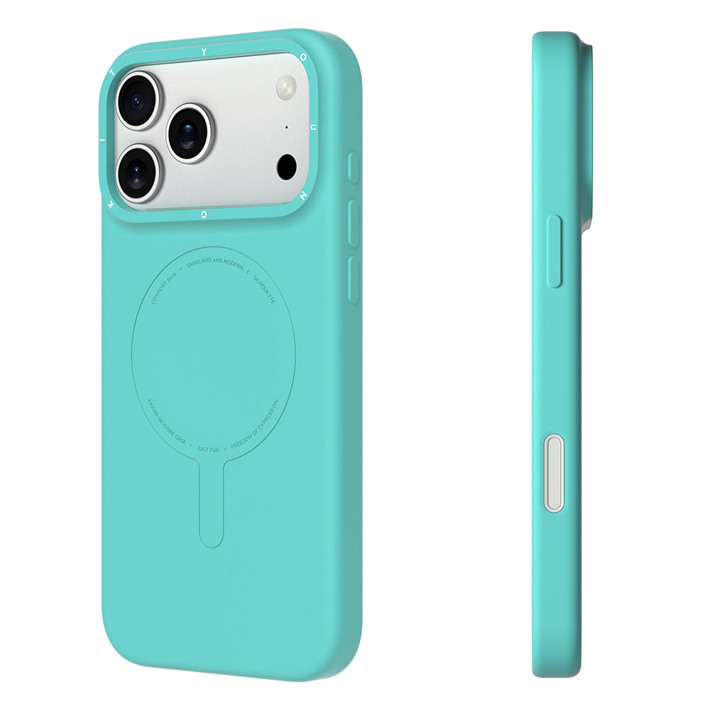 iPhone 17 Pro Max Kılıf M-Safe Şarj Özellikli Youngkit Morandi Serisi Kılıf
