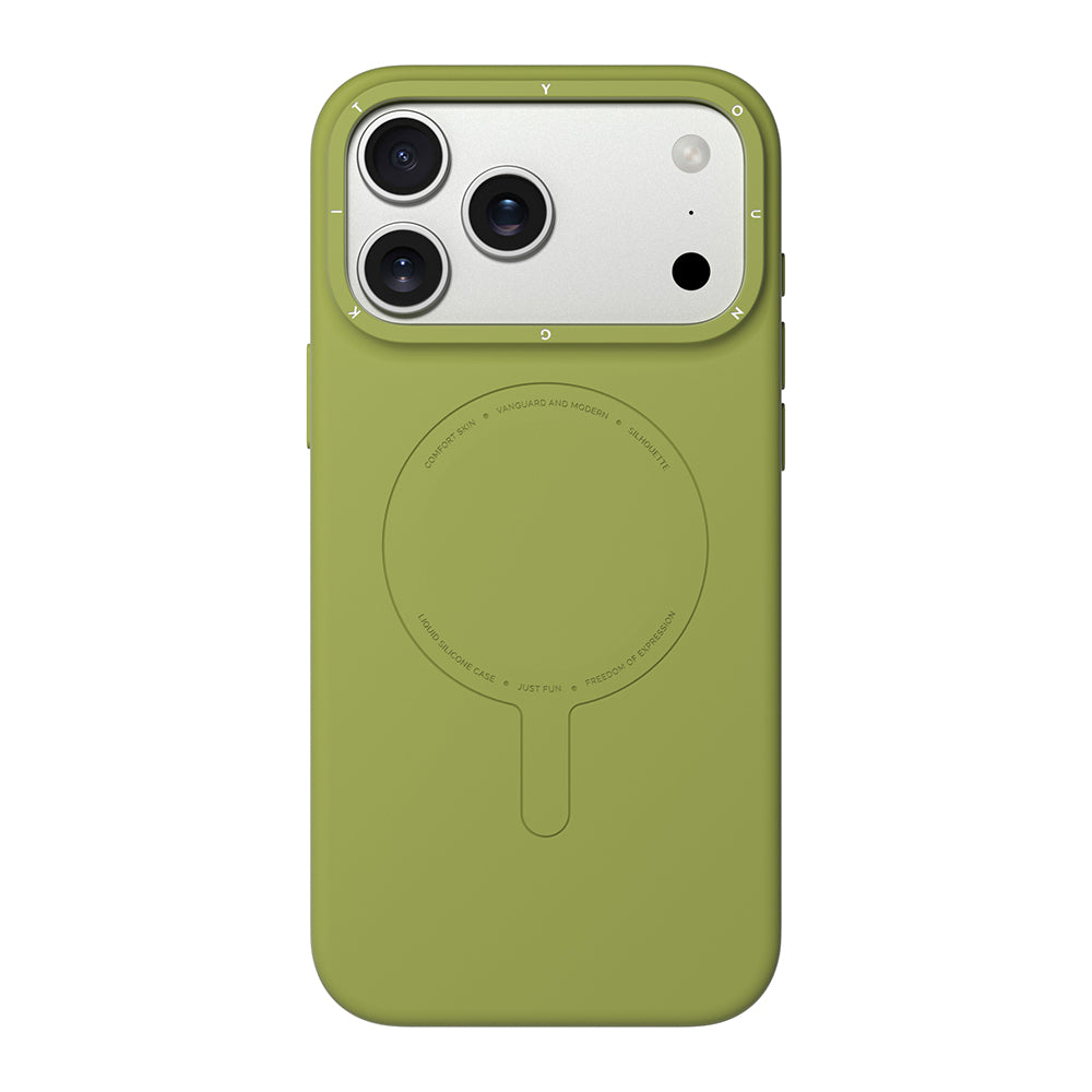 iPhone 17 Pro Max Kılıf M-Safe Şarj Özellikli Youngkit Morandi Serisi Kılıf