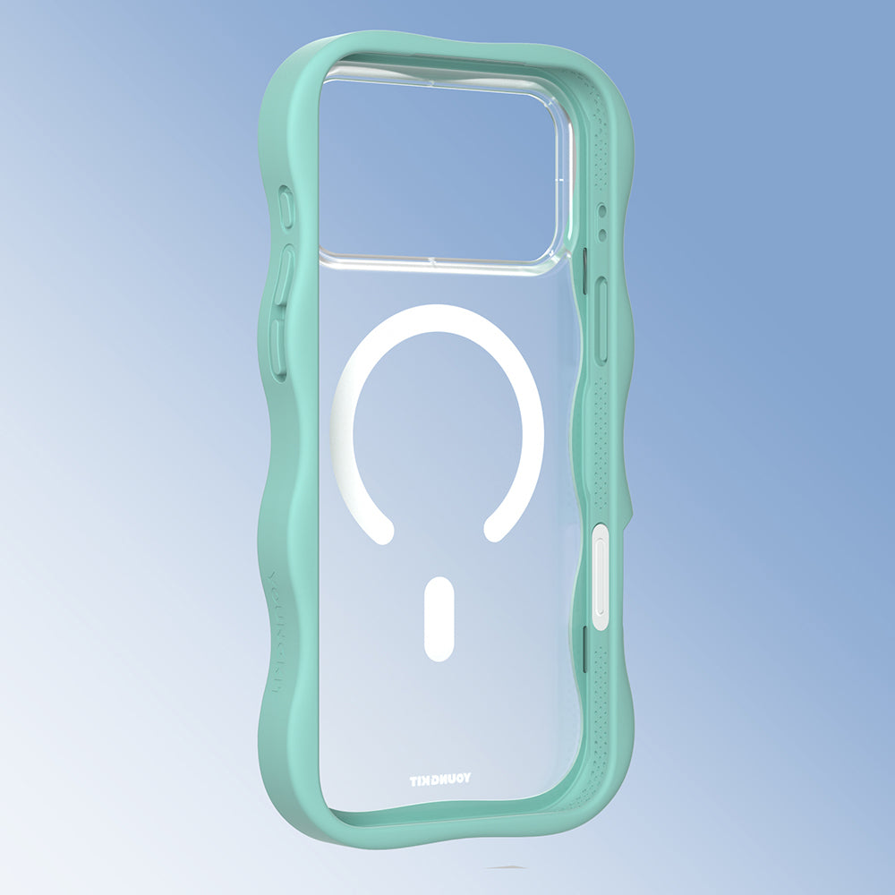 iPhone 17 Pro Max Kılıf M-safe Şarj Özellikli Youngkit Wave Matte Serisi Kılıf