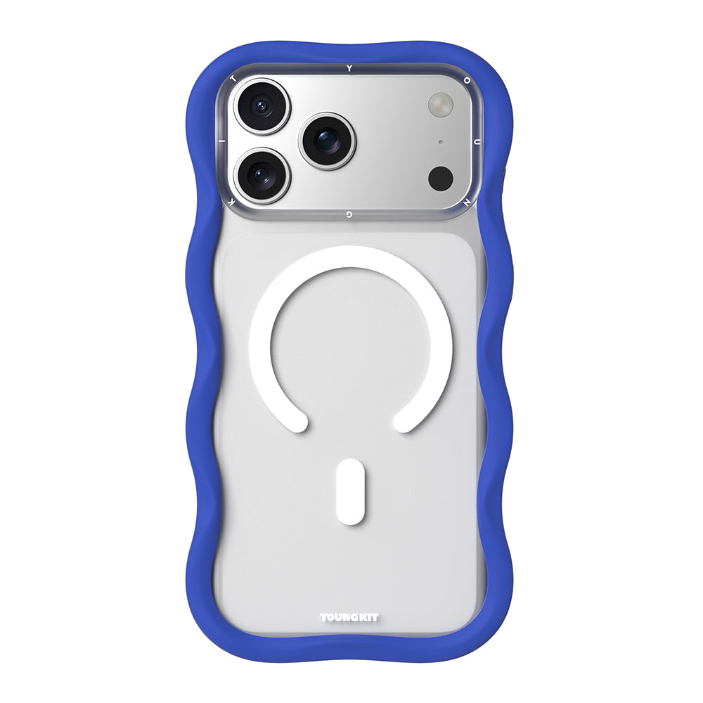 iPhone 17 Pro Max Kılıf M-safe Şarj Özellikli Youngkit Wave Matte Serisi Kılıf