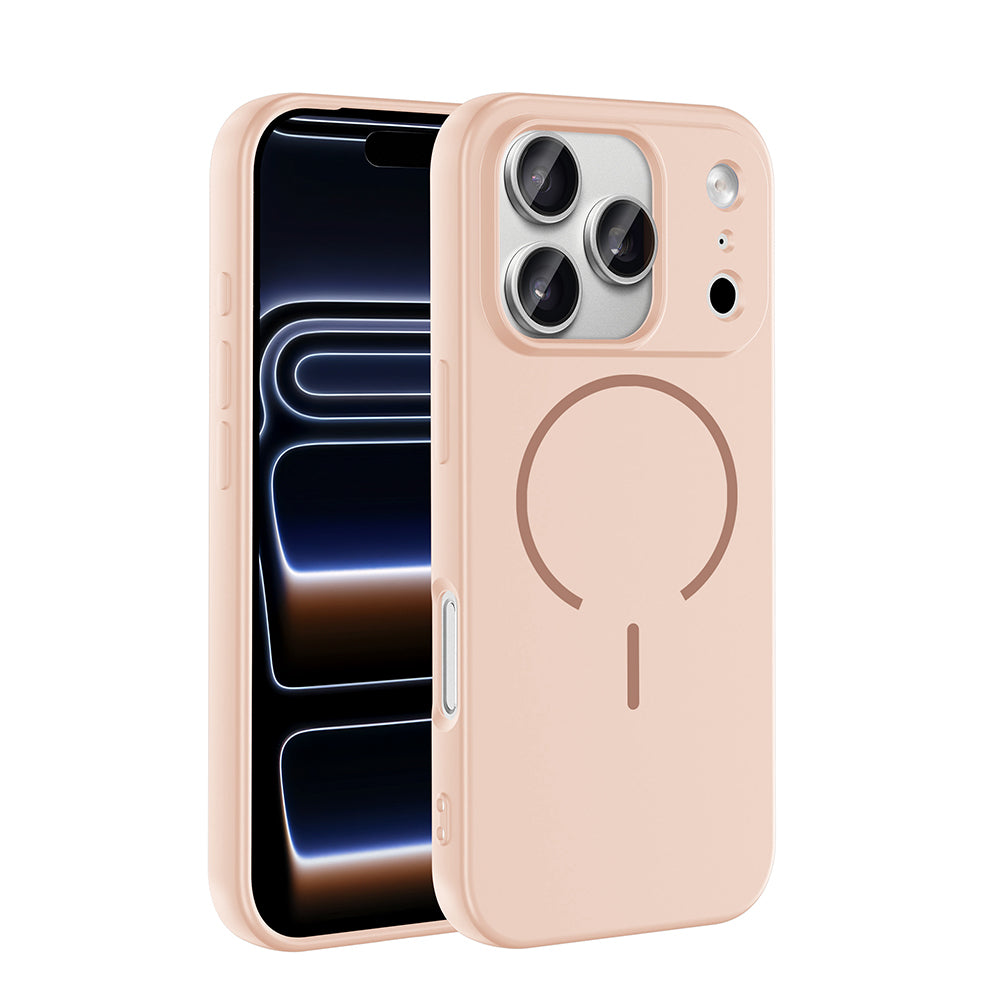 iPhone 17 Pro Max Kılıf M-safe Şarj Özellikli Zore Meta Kılıf