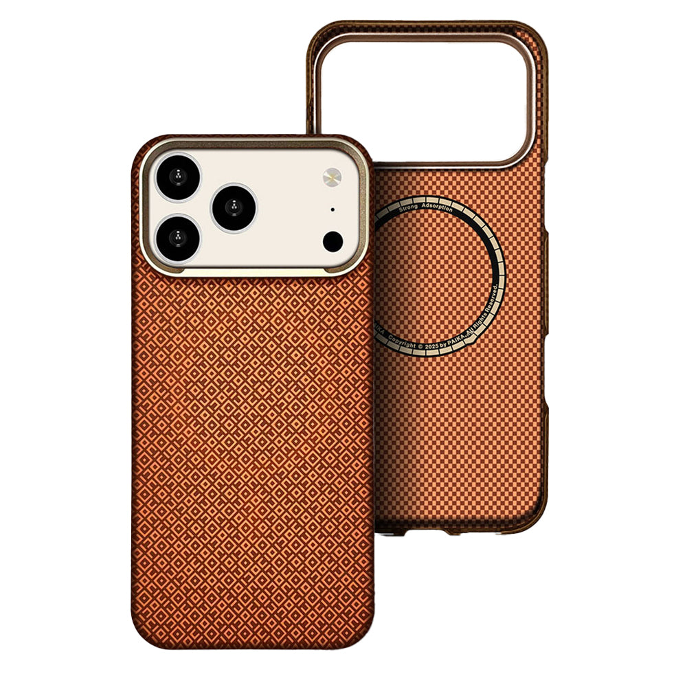 iPhone 17 Pro Max Kılıf M-Safe Şarj Özellikli Zore Paris Vax Sert PC Kılıf