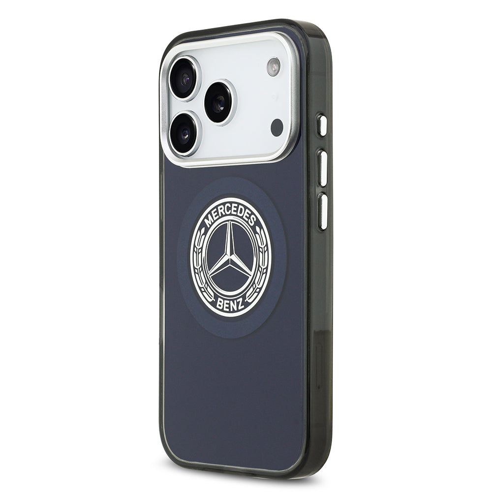 iPhone 17 Pro Max Kılıf Mercedes Benz Orijinal Lisanslı M-safe Şarj Özellikli Çift Katmanlı PC Nostaljik Yıldız Dizayn Kılıf