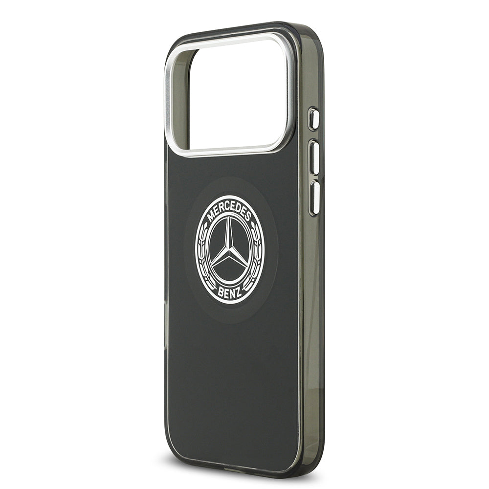 iPhone 17 Pro Max Kılıf Mercedes Benz Orijinal Lisanslı M-safe Şarj Özellikli Çift Katmanlı PC Nostaljik Yıldız Dizayn Kılıf