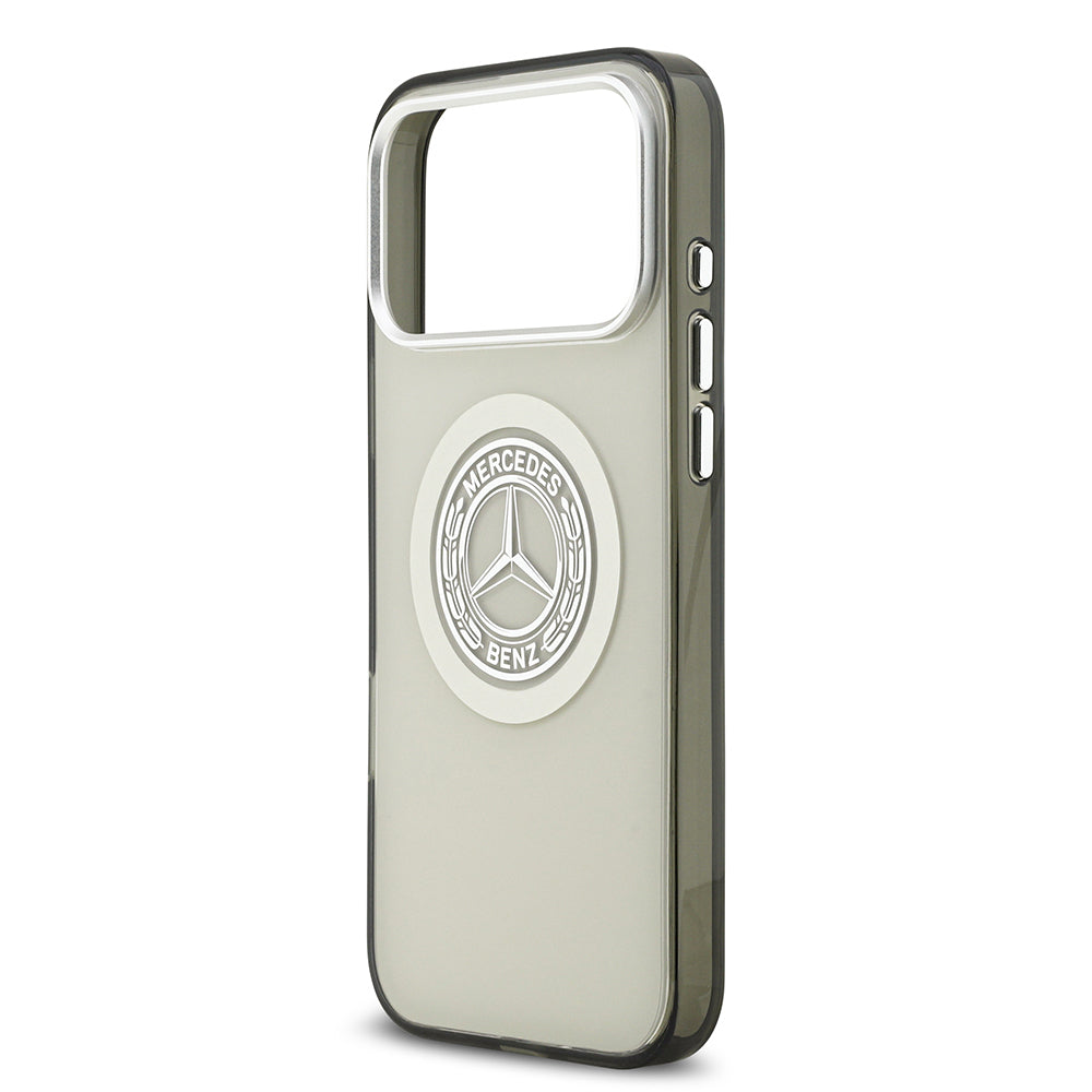 iPhone 17 Pro Max Kılıf Mercedes Benz Orijinal Lisanslı M-safe Şarj Özellikli Çift Katmanlı PC Nostaljik Yıldız Dizayn Kılıf