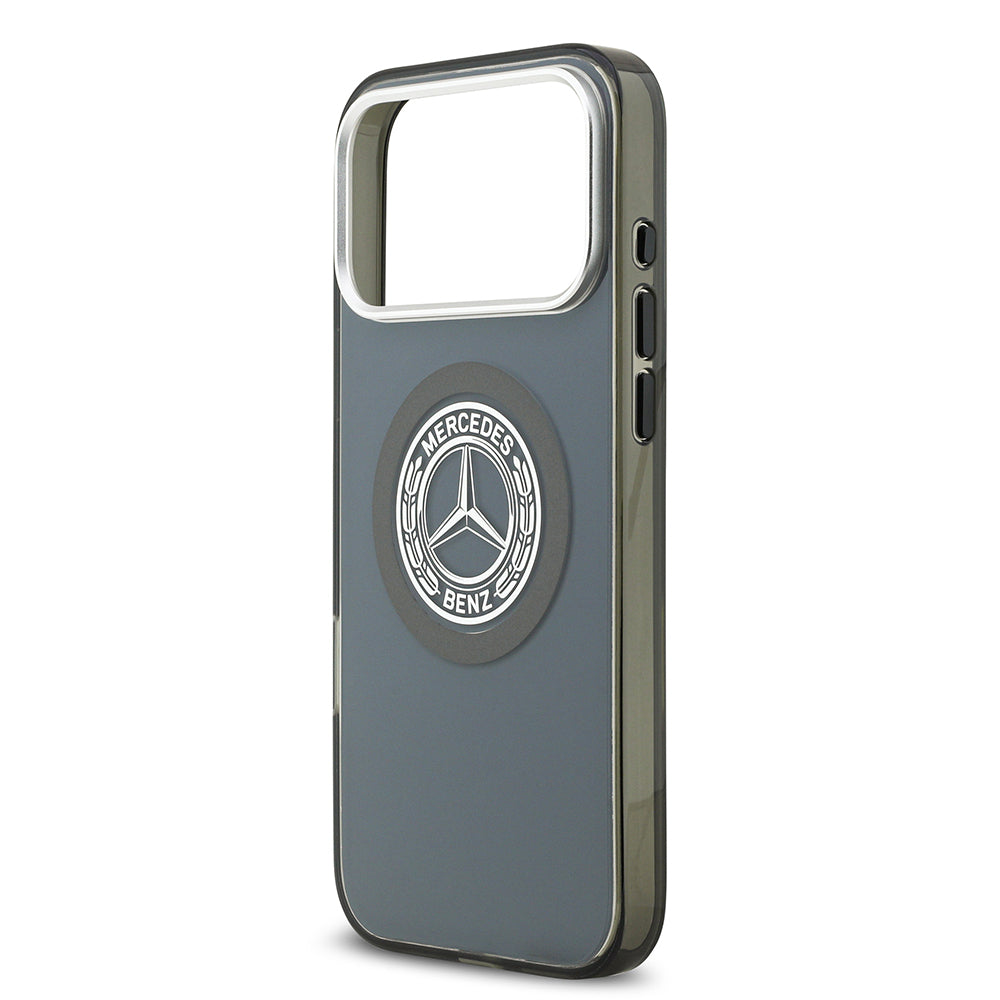 iPhone 17 Pro Max Kılıf Mercedes Benz Orijinal Lisanslı M-safe Şarj Özellikli Çift Katmanlı PC Nostaljik Yıldız Dizayn Kılıf