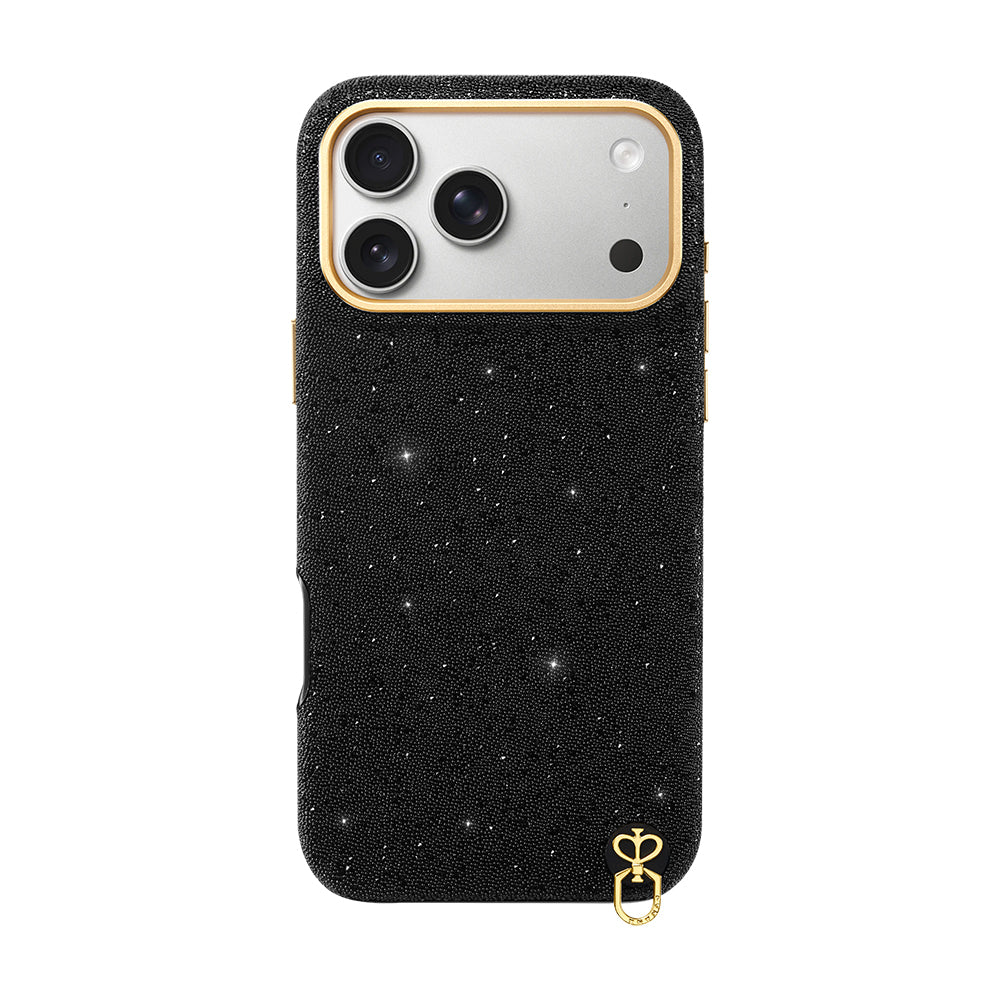 iPhone 17 Pro Max Kılıf Parlayan Simli Tasarım Pynana Diamond Sky Serisi Kılıf
