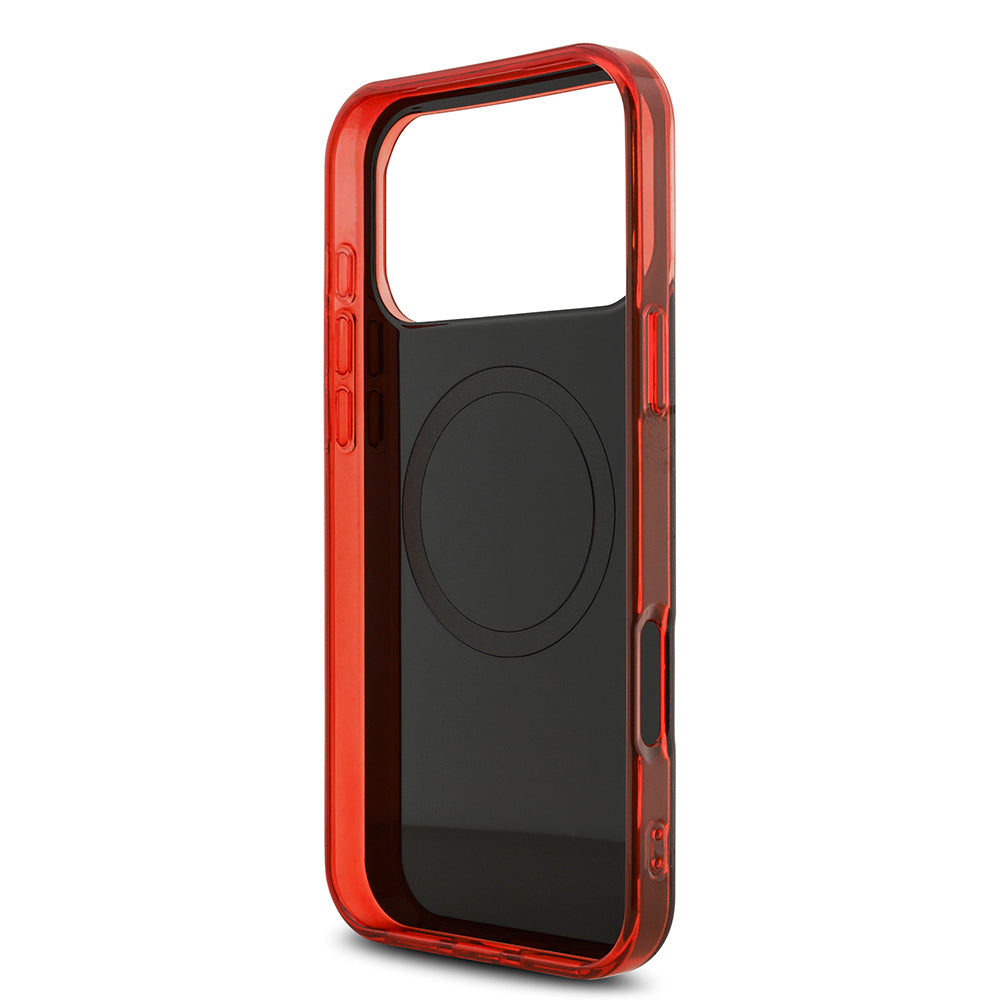 iPhone 17 Pro Max Kılıf Redbull Orijinal Lisanslı M-safe Şarj Özellikli Çift Katmanlı Çizgi Desenli Sert PC MV Kılıf
