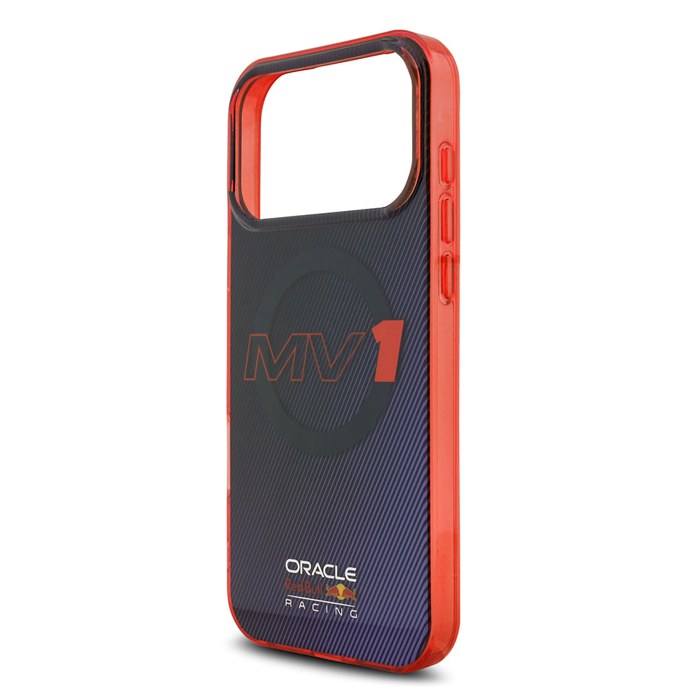 iPhone 17 Pro Max Kılıf Redbull Orijinal Lisanslı M-safe Şarj Özellikli Çift Katmanlı Çizgi Desenli Sert PC MV Kılıf