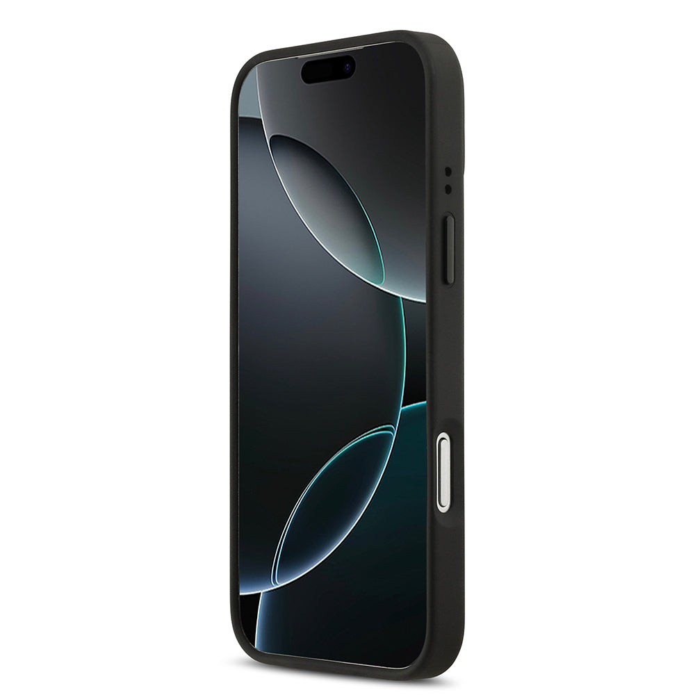 iPhone 17 Pro Max Kılıf Redbull Orijinal Lisanslı M-safe Şarj Özellikli Kırmızı Halka ve Logo Kabartmalı PU Deri Kılıf