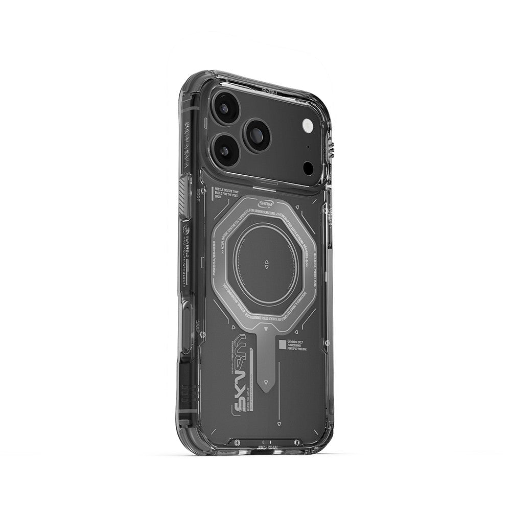 iPhone 17 Pro Max Kılıf SkinArma M-safe Şarj Özellikli Airbag Tasarımlı Magma Kılıf