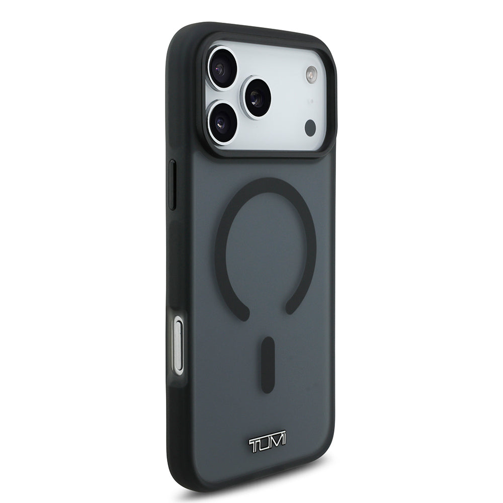 iPhone 17 Pro Max Kılıf TUMI Orijinal Lisanslı M-safe Şarj Özellikli Buzlu Transparan Kılıf