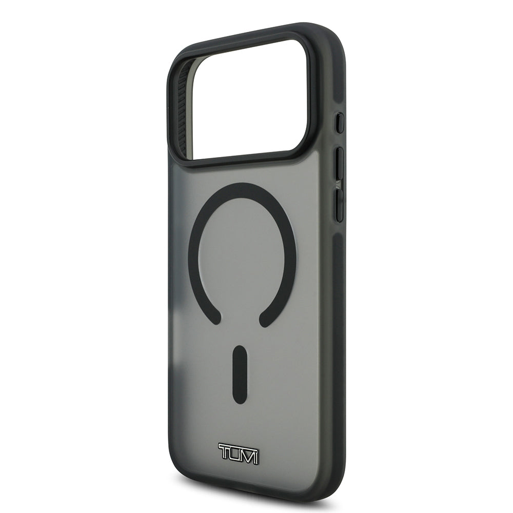 iPhone 17 Pro Max Kılıf TUMI Orijinal Lisanslı M-safe Şarj Özellikli Buzlu Transparan Kılıf