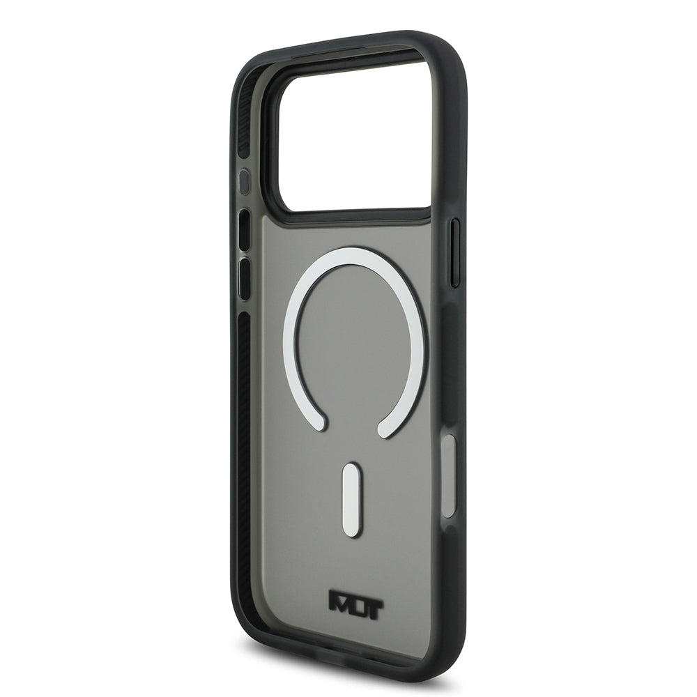 iPhone 17 Pro Max Kılıf TUMI Orijinal Lisanslı M-safe Şarj Özellikli Buzlu Transparan Kılıf