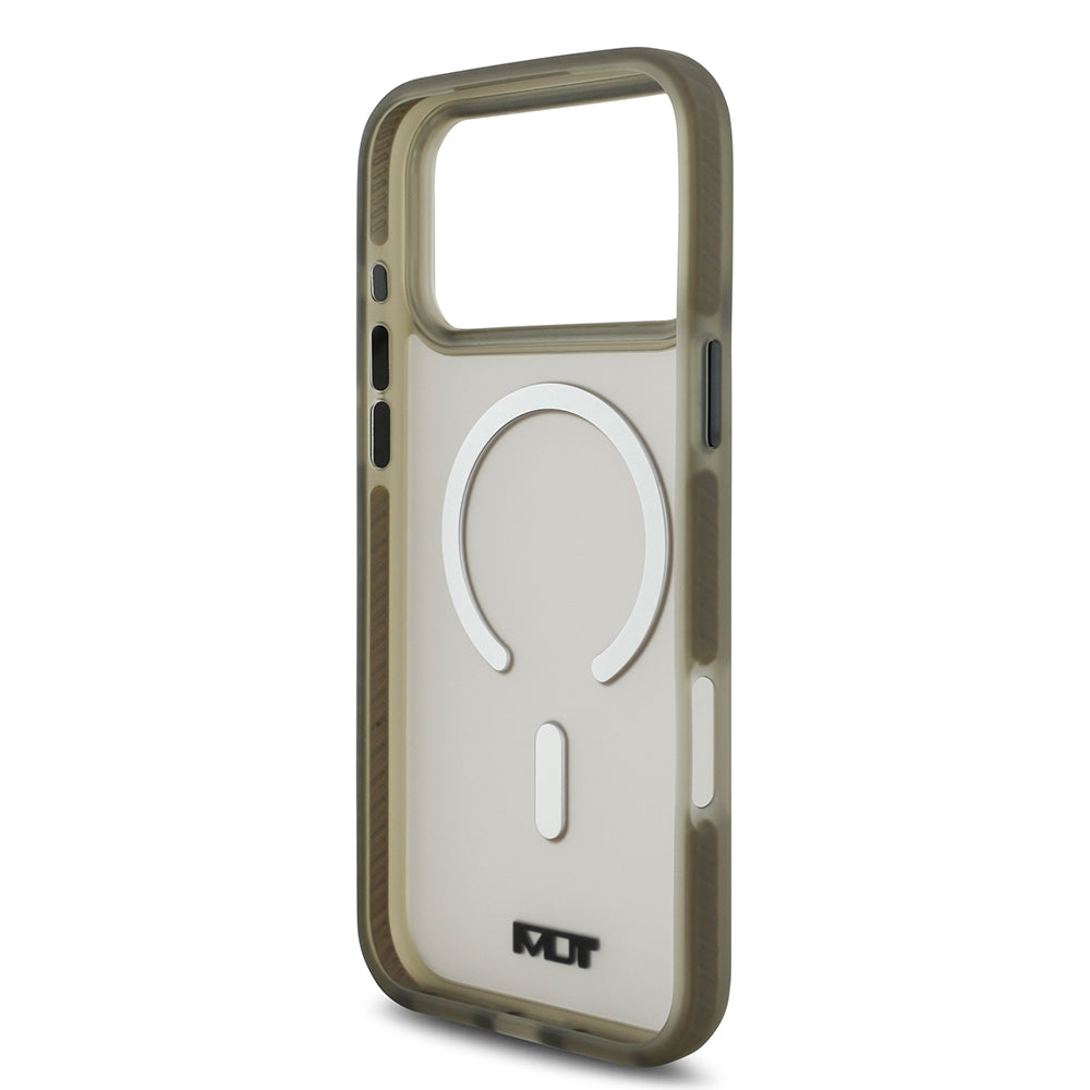 iPhone 17 Pro Max Kılıf TUMI Orijinal Lisanslı M-safe Şarj Özellikli Buzlu Transparan Kılıf