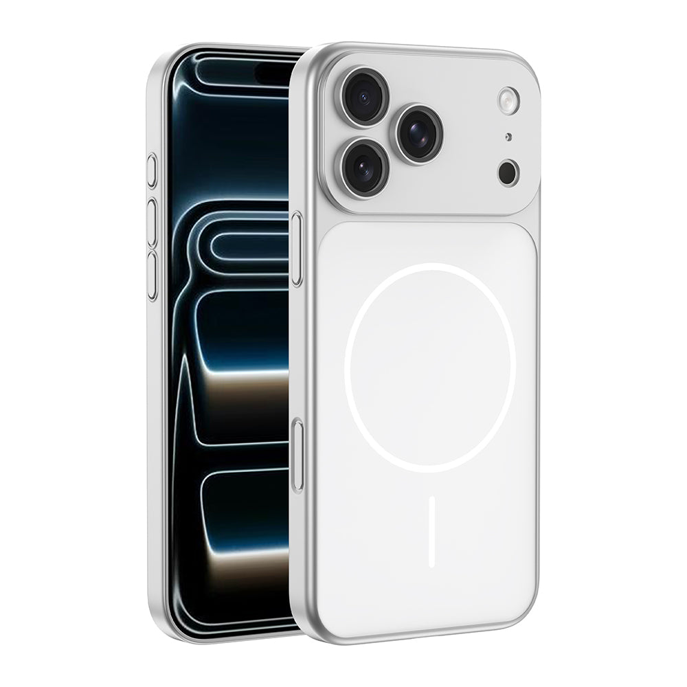 iPhone 17 Pro Max Kılıf Zore M-Safe Şarj Özellikli Kamera Korumalı Spark Kılıf