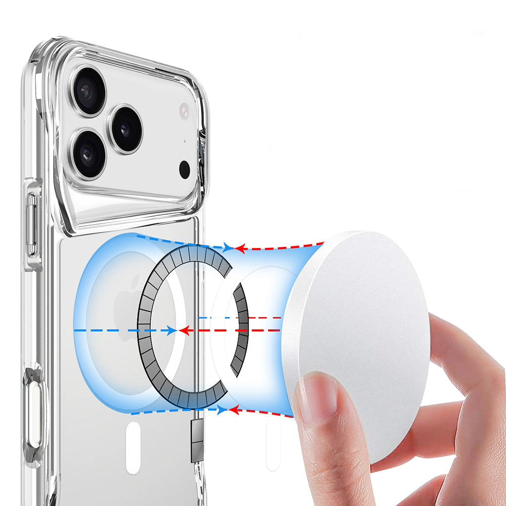 iPhone 17 Pro Max Kılıf Zore M-safe Şarj Özellikli T-Max M-safe Kılıf