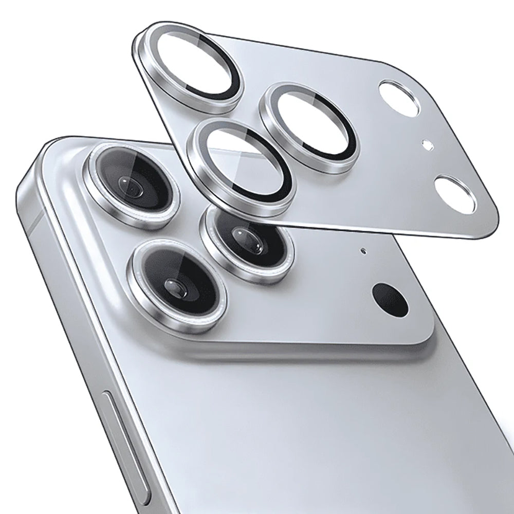 iPhone 17 Pro Max Mohseven Alüminyum Kaplamalı Safir Anti Reflective Kamera Lens Koruyucu