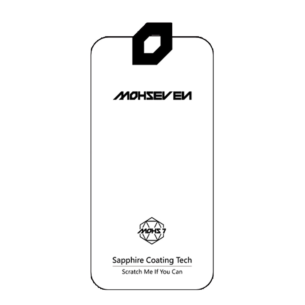 iPhone 17 Pro Max Mohseven Pure Safir Coating HD 3D Glue Temperli Cam Ekran Koruyucu