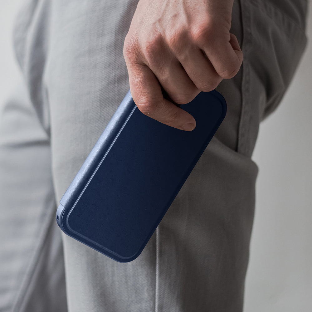 iPhone 17 Pro Max PU Kartlıklı Kılıflı Amazingthing Glamour Foilo Serisi Kılıf