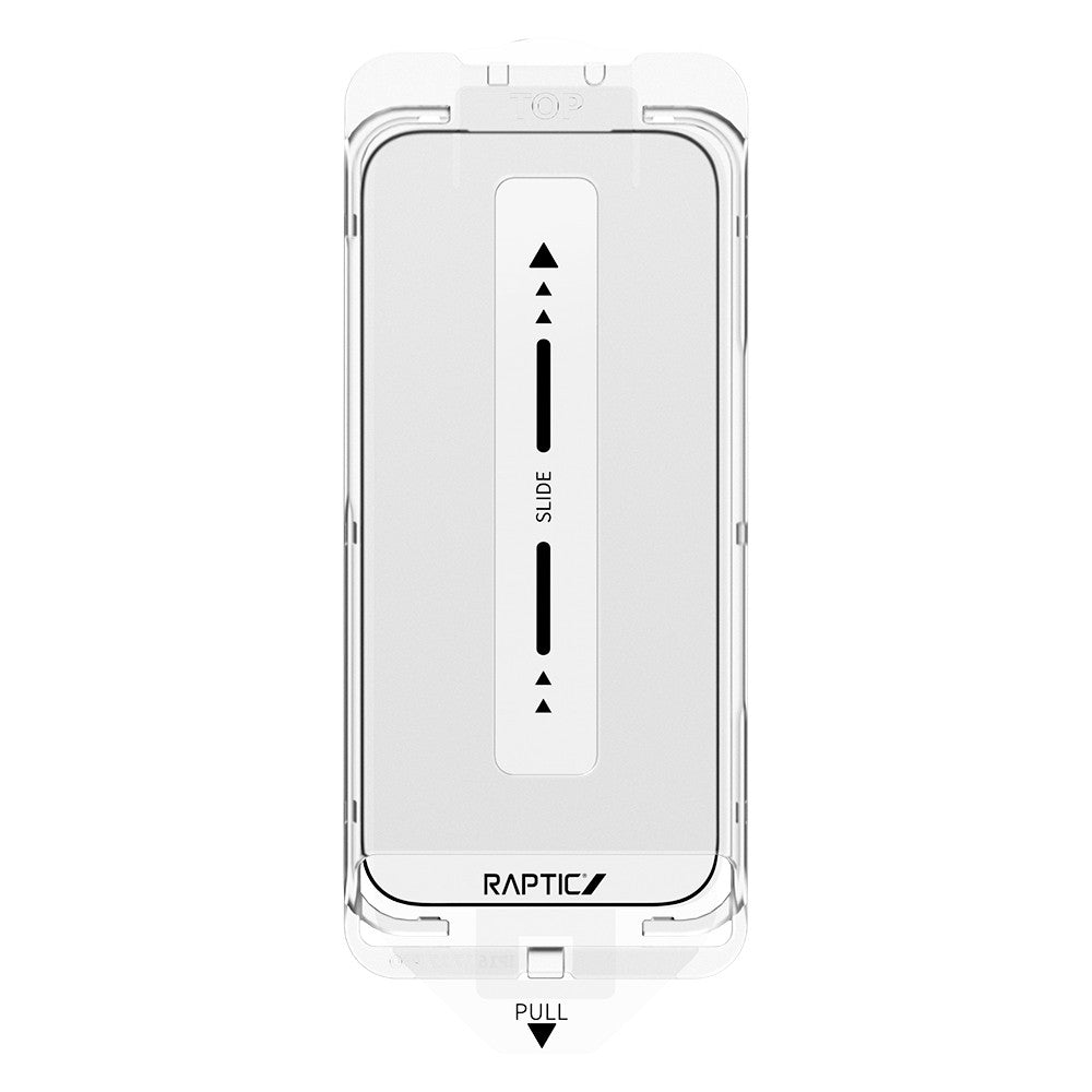 iPhone 17 Pro Max Raptic Air Glass 2.5D Ekran Koruyucu 2 Adet + Kolay Uygulama Aparatlı