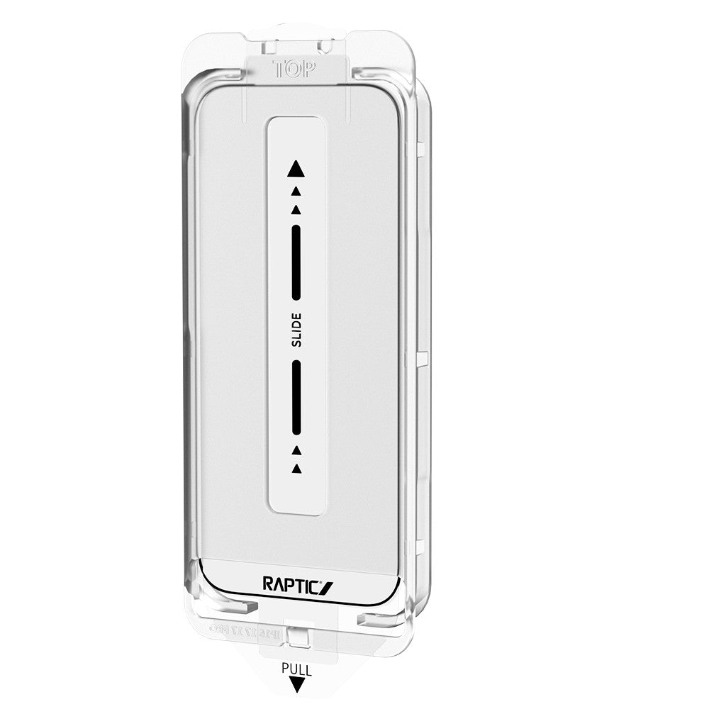 iPhone 17 Pro Max Raptic Air Glass 2.5D Ekran Koruyucu 2 Adet + Kolay Uygulama Aparatlı
