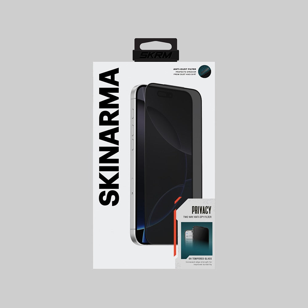 iPhone 17 Pro Max Skinarma 0.33mm Antidust Privacy Cam Ekran Koruyucu