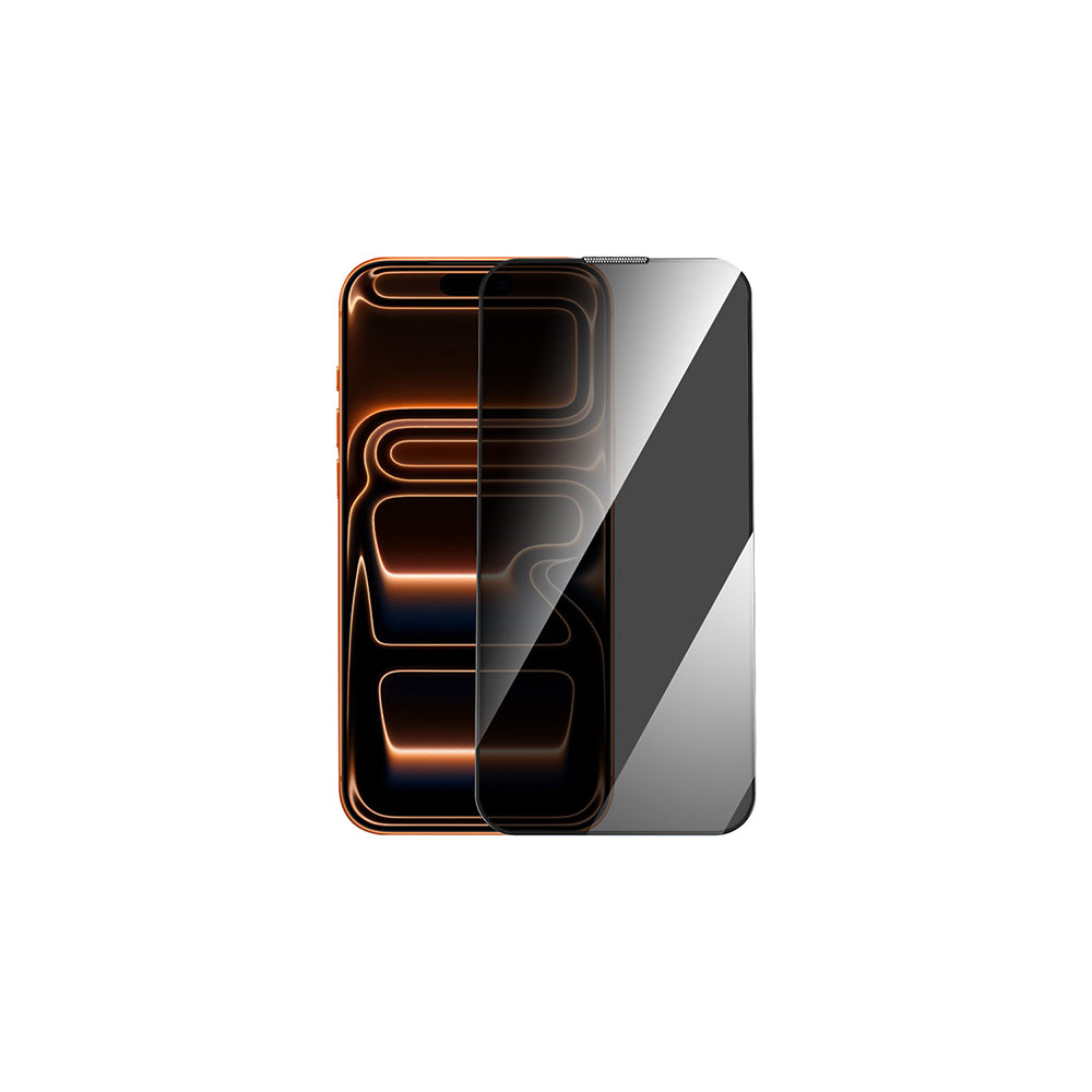 iPhone 17 Pro Max Wiwu GT-015 Özellikli Çok Katmanlı Temperli iPrivacy Cam Ekran Koruyucu 10'lu Paket
