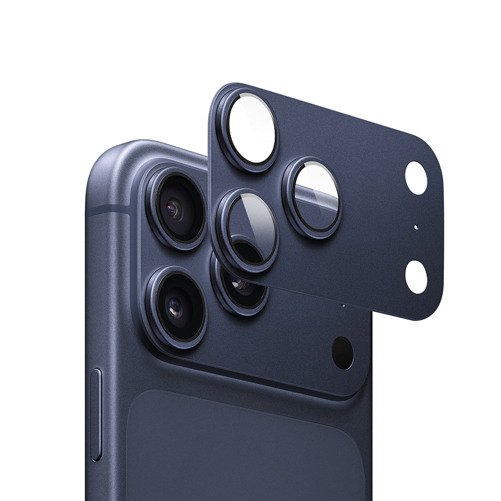 iPhone 17 Pro Max Wiwu LG-012 Armor Deck Oleofobik Anti Reflective 9H Kamera Lens Koruyucu
