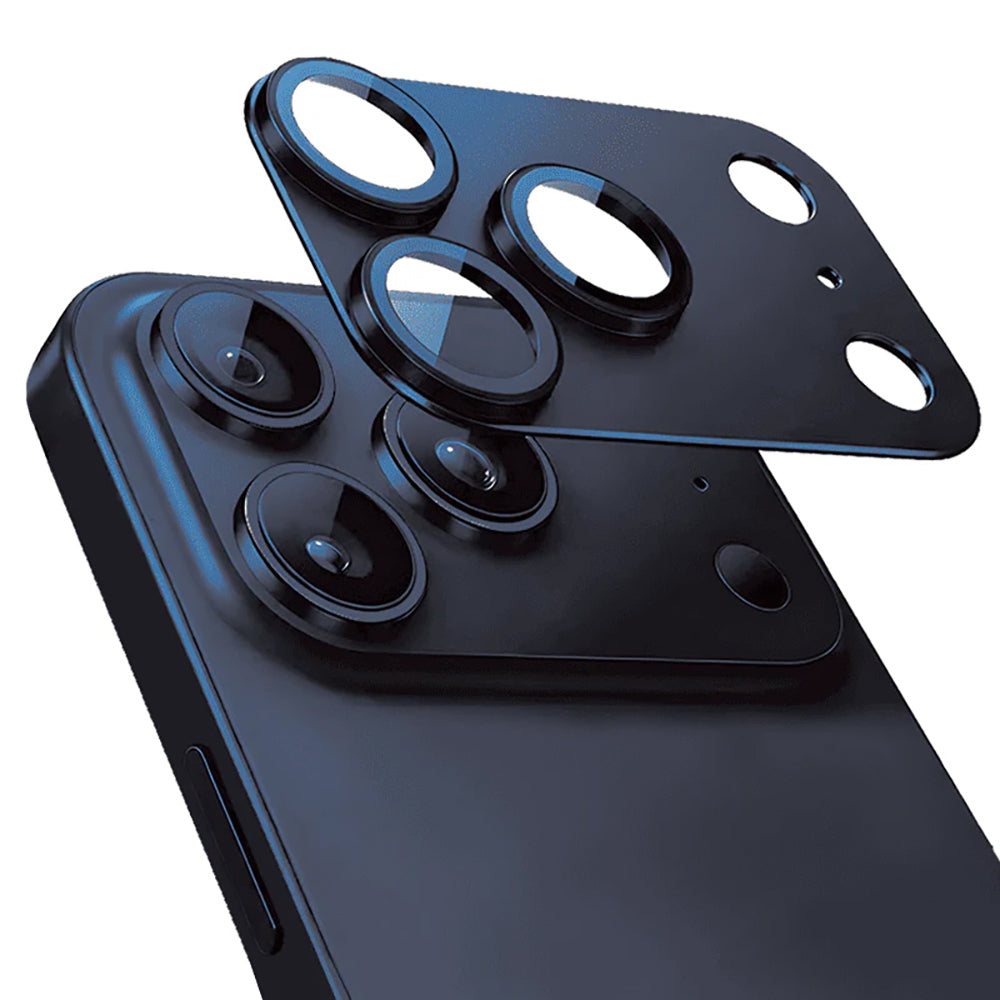 iPhone 17 Pro Mohseven Alüminyum Kaplamalı Safir Anti Reflective Kamera Lens Koruyucu