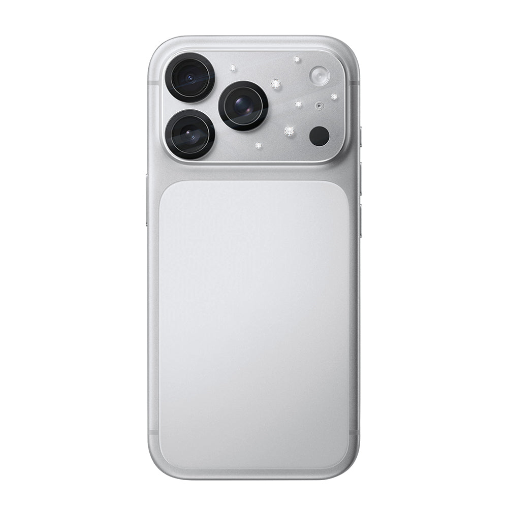 iPhone 17 Pro Pynana Diamond Sky Serisi Taşlı Kamera Lens Koruyucu